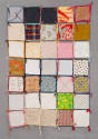 Members of HeartQuilt.com, “Message Quilt”,  Japan, 2002, Mixed media, 70 × 50 in., Collection …