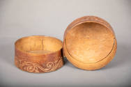 John Hansen Budalsplass, “Box”, Central Norway, Norway, 1816, Wood, 3 1/2 x 7 1/4 x 7 in., Coll…