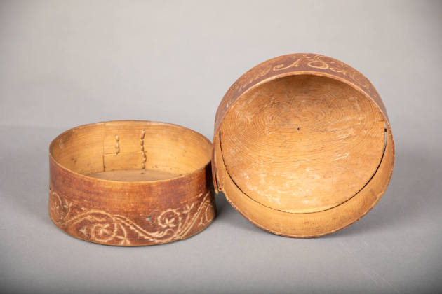 John Hansen Budalsplass, “Box”, Central Norway, Norway, 1816, Wood, 3 1/2 x 7 1/4 x 7 in., Coll…