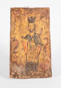 Rafael Aragón (1796-1862), “Saint John of Nepomuk”, Cordova, New Mexico, 1835, Water-based pain…