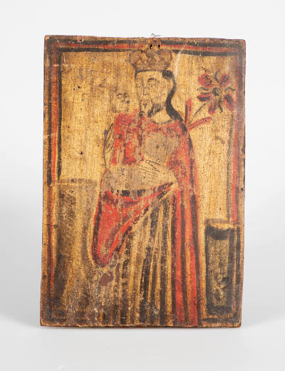Antonio Molleno, “Saint Joseph the Patriarch”, New Mexico, c. 1800-1815, Water-based paint on p…