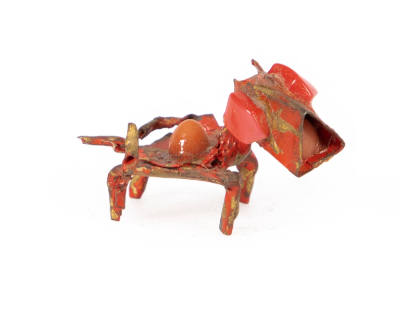 Artist unidentified, “Tin Can Creature”, New York City, Mid- to late twentieth century, Paint o…