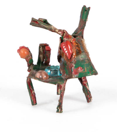Artist unidentified, “Tin Can Creature”, New York City, Mid- to late twentieth century, Paint o…