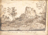  Johanna Charlotta Dreijer, “Scenic Printwork”, Probably South Africa or Sweden, 1799, Silk gro…