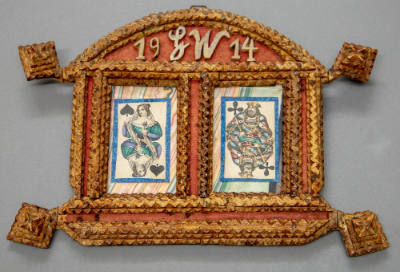 Felipe Jesus Consalvos (1891–c. 1960), “King and Queen,” Miami, Florida, c. 1910–20s, Mixed med…