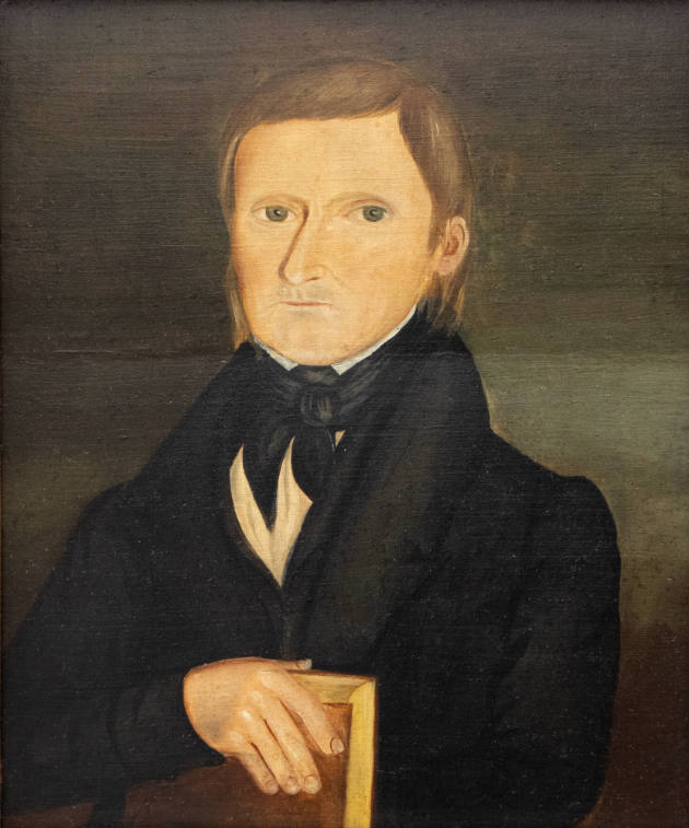 Deborah Goldsmith Throop (1808–1836), “Portrait of Richard Goldsmith, Father of the Artist”, Ma…