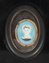 Deborah Goldsmith Throop (1808–1836), “Miniature Self-Portrait”, Madison County, New York, Late…