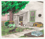  Roy Ferdinand (1959–2004), “Untitled”, New Orleans, Louisiana, 1993, Mixed media on paper, 13 …