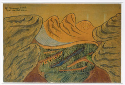 Mt. Demavend 18934 Ft. Near Mashhan Iran.
Joseph Yoakum
Photographed by Gavin Ashworth