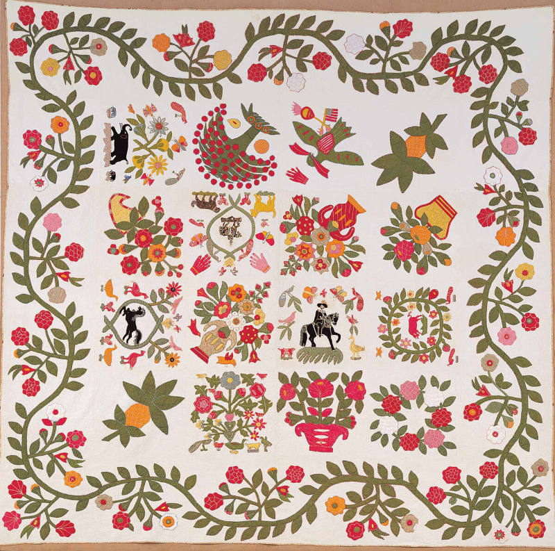 Reiter Family Album Quilt
Artist unidentified
Photo by John Parnell