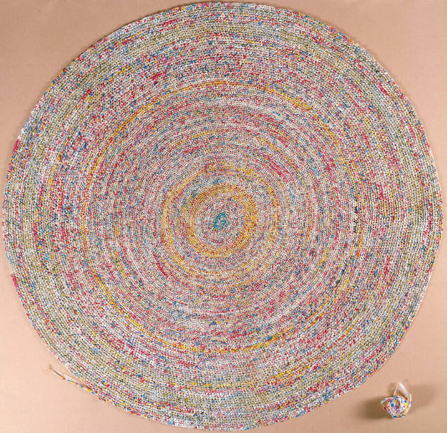 Wonderbread-Bag Rug with Ball of Twine
Artist unidentified, possibly Desire Parker
Photo by G…