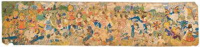 Untitled ("We will slam them with our wings") (double-sided)
Henry Darger
Photo by James Prin…