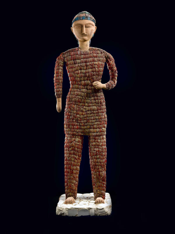 Red Bangle Man
Nek Chand, (b. 1924)
Photographed by Gavin Ashworth