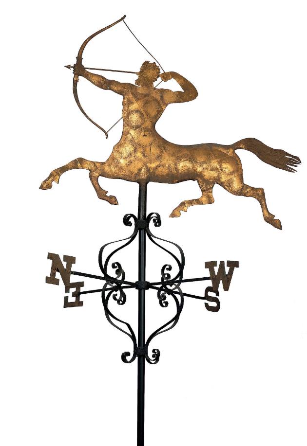 Centaur Weathervane
Probably A.L. Jewell and Co.
Photo © 2000 John Bigelow Taylor
