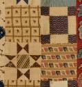 Hewson-Center Quilt with Multiple Borders (detail)
Artist unidentified; center block printed b…