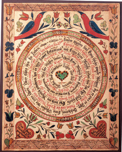 Spiral Religious Text
Johann Adam Eyer
Photo courtesy Sotheby's, New York