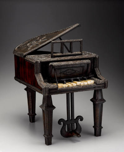 Miniature Tramp Art Baby Grand Piano
Artist unidentified
Photographed by Gavin Ashworth