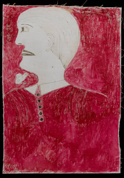 Red Woman
Lee Godie, 1908-1994
Photographed by Gavin Ashworth