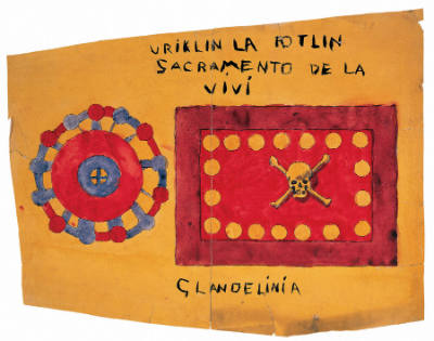 Untitled (Flag of Glandelinia)
Henry Darger
Photo by James Prinz