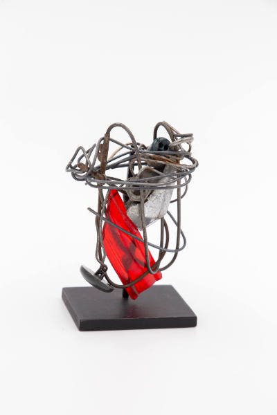 "Philadelphia Wireman", (dates unknown), “Untitled,” Philadelphia, c. 1970–1982, Metal wire, re…