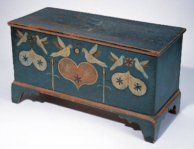 Small Chest
Attributed to Johannes Spitler
Photo by John Bigelow Taylor