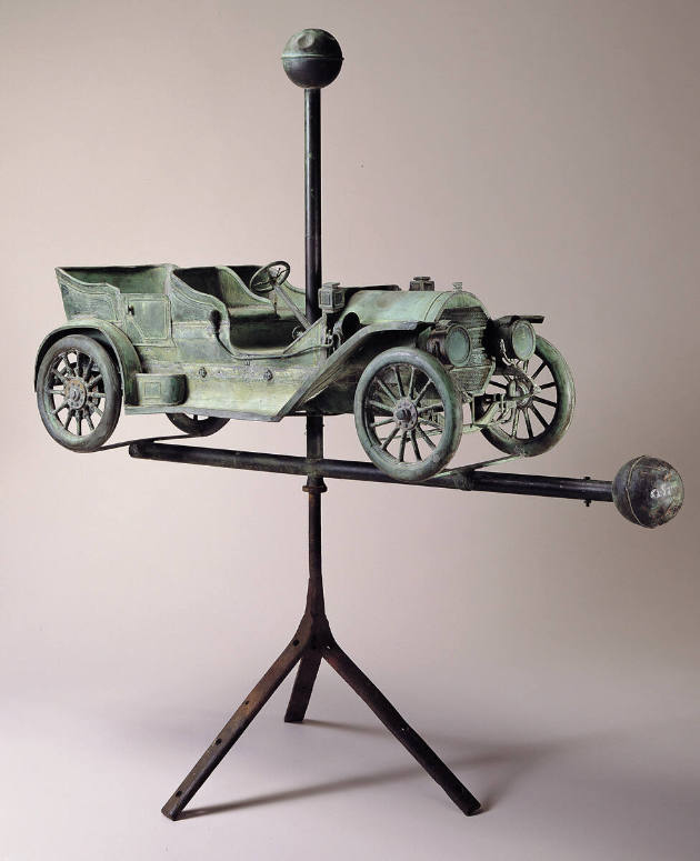 1909 Hupmobile Weathervane
E. G. Washburne & Co./J.L. Mott Ironworks
Artist unidentified
New…