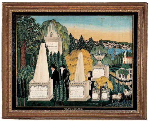 Ogden Family Mourning Piece
Ellen Ogden, 1795–1870
Probably Litchfield, Connecticut, United S…