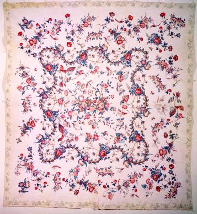 Cut-Out Chintz Quilt with Chintz Border
Artist unidentified
Photographed by Gavin Ashworth