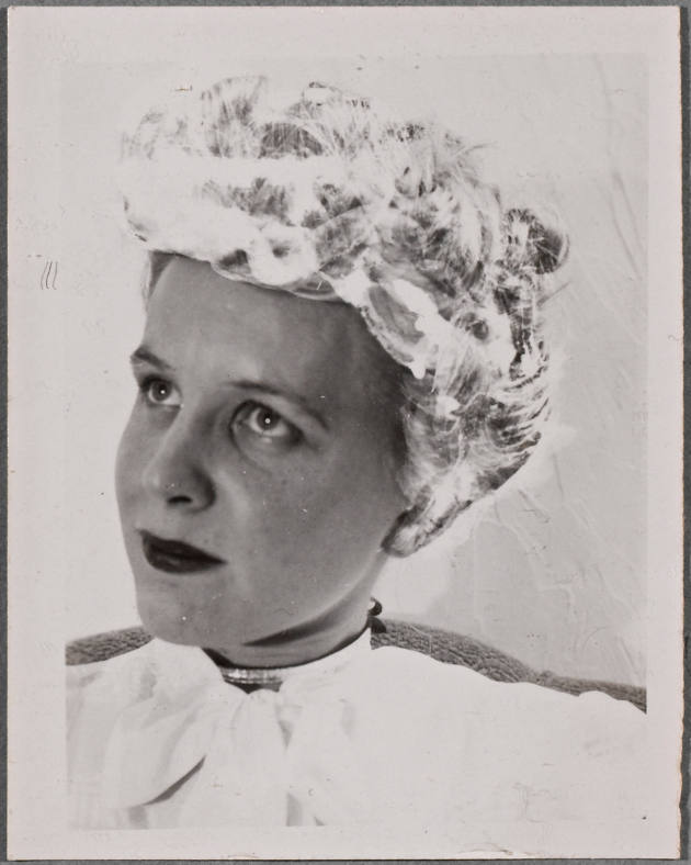 Untitled (Marie with hair 'dodged')
Eugene Von Bruenchenhein, 1910-1983
Photographed by Gavin…