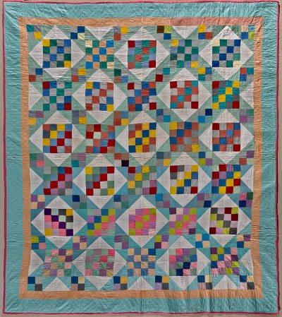 Sixteen-Patch Variation Quilt
Artist unidentified
Photographed by Gavin Ashworth