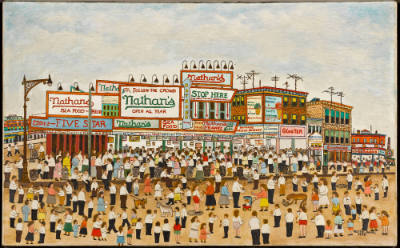 Nathan's Famous
Vestie Davis, 1903-1978
New York City
1958
Oil on canvas
20 x 32"
Collect…