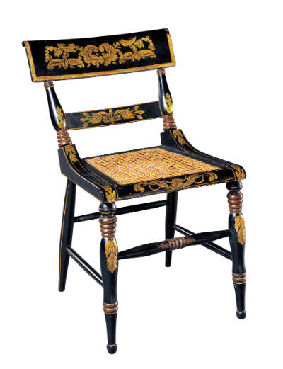 Artist unidentified, “Baltimore Chair,” Possibly Baltimore, United States, c. 1820–1830, Paint,…