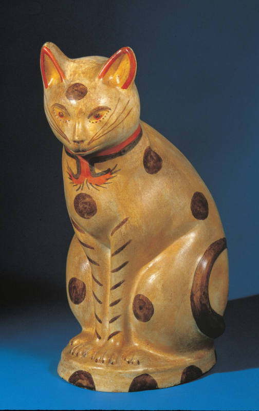 Chalkware: Seated Cat 
Artist unidentified
Photographer unidentified