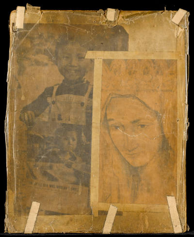 Henry Darger, “Untitled ("Boy who smiles" and Madonna)”,Chicago, Mid-twentieth century, Collage…