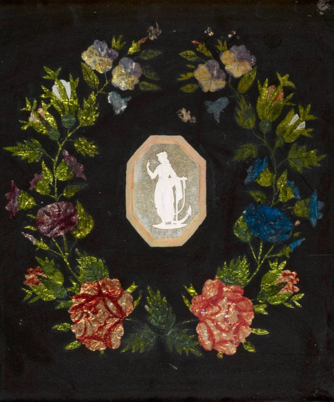 Wreath of Flowers with Cameo of Figure of Hope
Artist unidentified
Photographed by Andy Dubac…