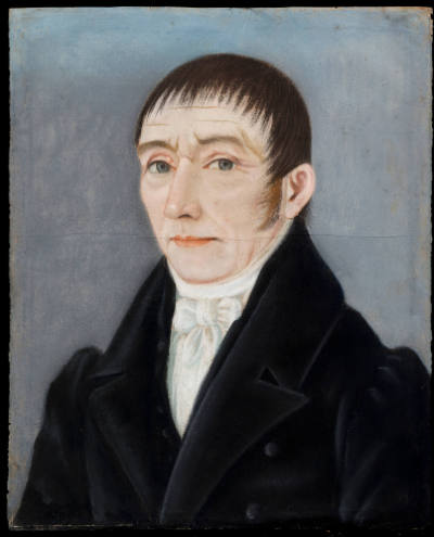 Attributed to James Martin, (act. in United States 1794-1820), “Portrait of A Gentleman,” Proba…