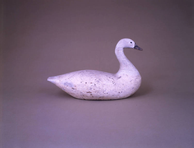 James R. Best, (1866–1933), “Swan”, Kitty Hawk, North Carolina, c. 1910, Paint on wood, 22 1/2 …