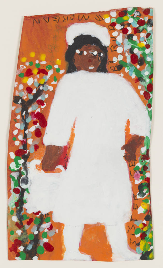 Sister Gertrude Morgan, (1900–1980), “Self-Portrait”, New Orleans, Louisiana, n.d., Acrylic and…