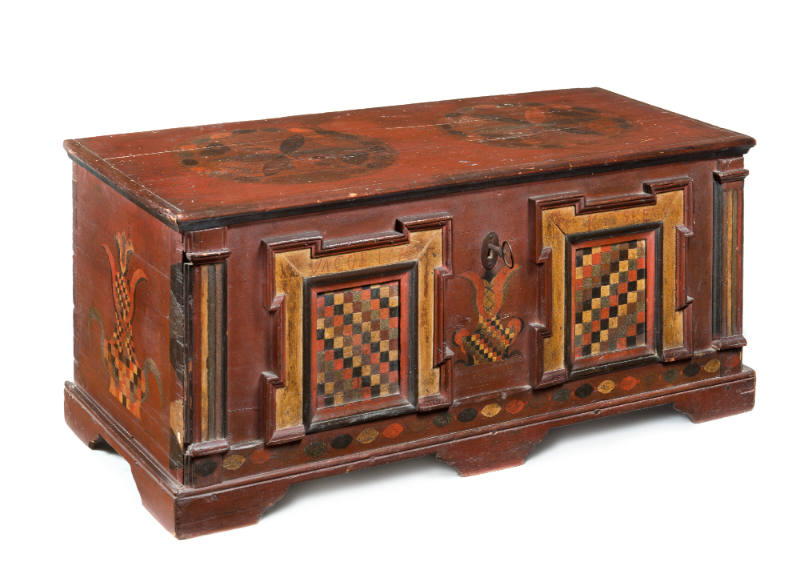 Dower Chest
Attributed to Johannes Kniskern
Photo by Gavin Ashworth