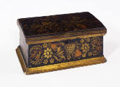 Artist unidentified, “Steamboat Veto Box,” Possibly New York, United States, c. 1832, Paint, go…