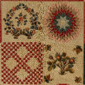 Album Quilt (detail)
Possibly Sarah Morrell, and others
Photographed by Gavin Ashworth