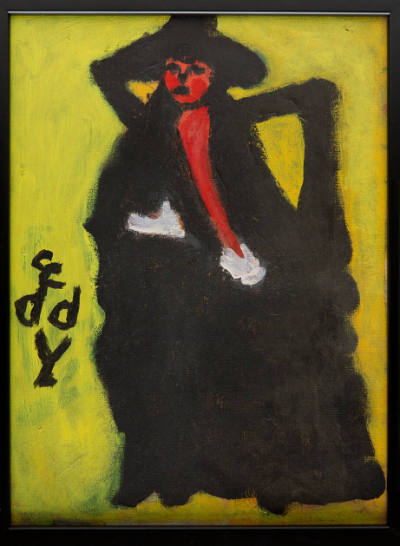 Eddy Mumma, (1908–1986), “Untitled,” 1978–1986, Acrylic on Canvas, 16 × 12 in., Collection Amer…