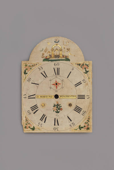 Masonic Clock Face
Riley Whiting, (1785–1835)
Photo by José Andrés Ramírez