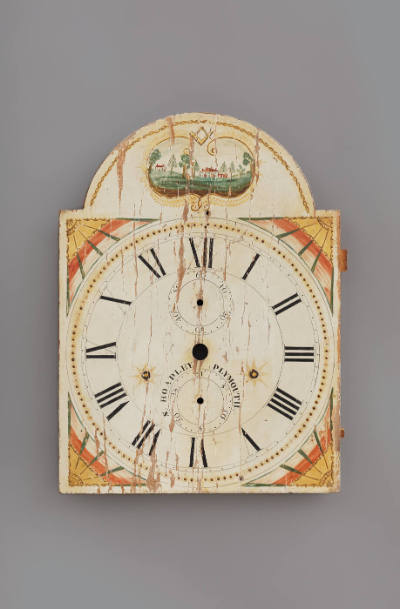Masonic Clock Face
Silas Hoadley, (1786–1870)
Photo by José Andrés Ramírez