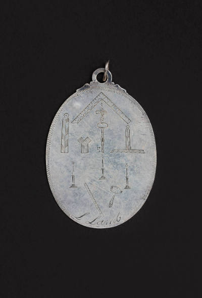 Masonic Medal for L. Lamb
Artist unidentified
Photo by José Andrés Ramírez