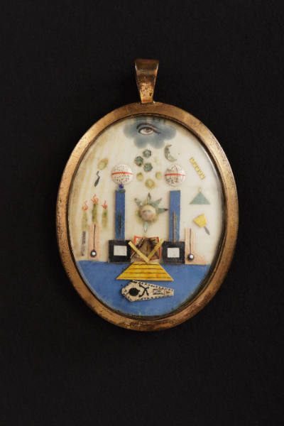 Masonic Pendant
Probably French prisoner of war
Photo by José Andrés Ramírez