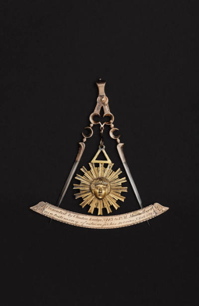 Masonic Past Master Jewel
Artist unidentified
Photo by José Andrés Ramírez