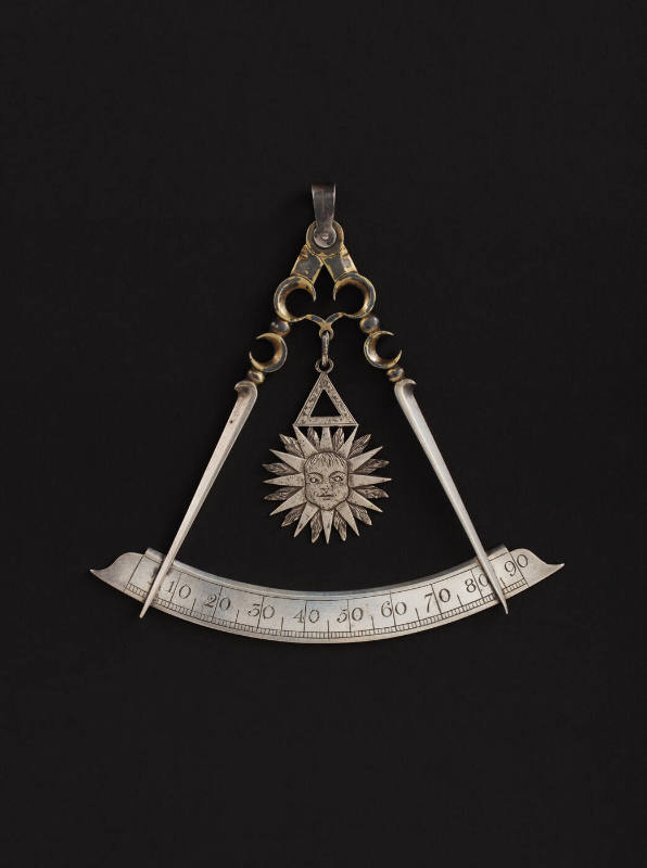 Masonic Past Master Jewel
Artist unidentified
Photo by José Andrés Ramírez