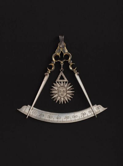 Masonic Past Master Jewel
Artist unidentified
Photo by José Andrés Ramírez