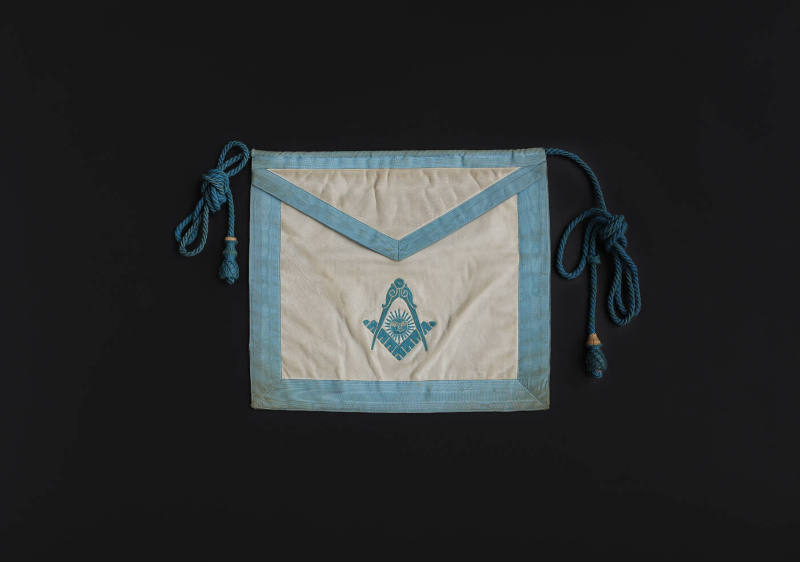 Masonic Lodge Officer Apron
Artist unidentified
Photo by José Andrés Ramírez